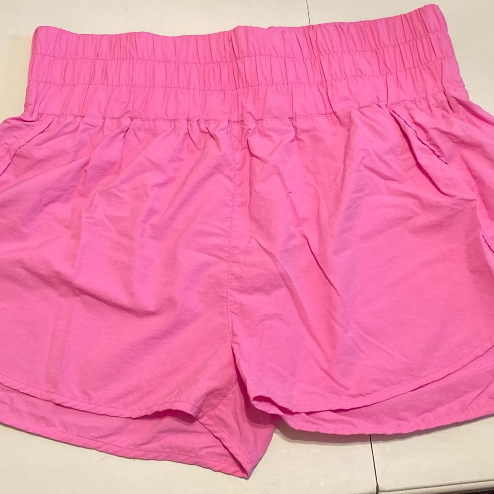 Zenana Windbreaker Running Shorts